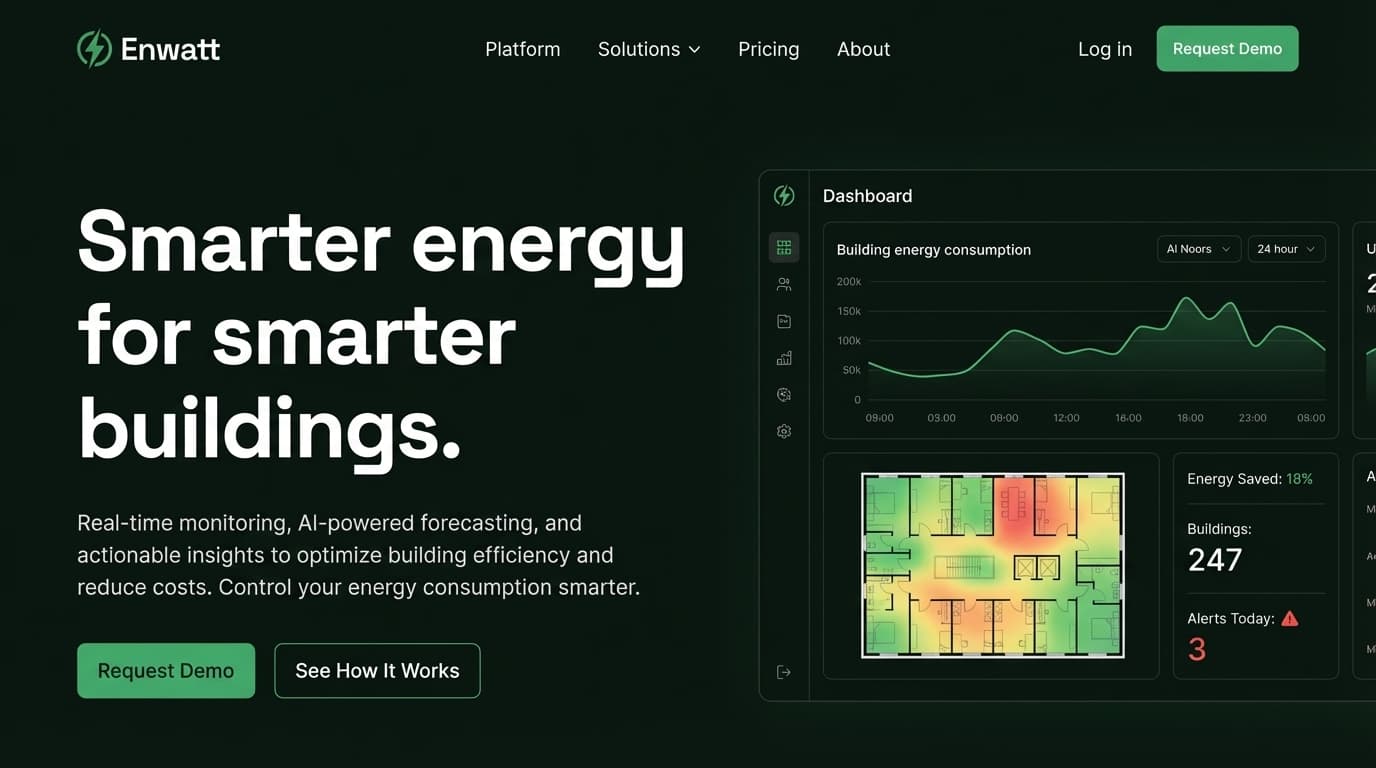 AI-Powered Energy Monitoring Dashboard for Commercial Buildings