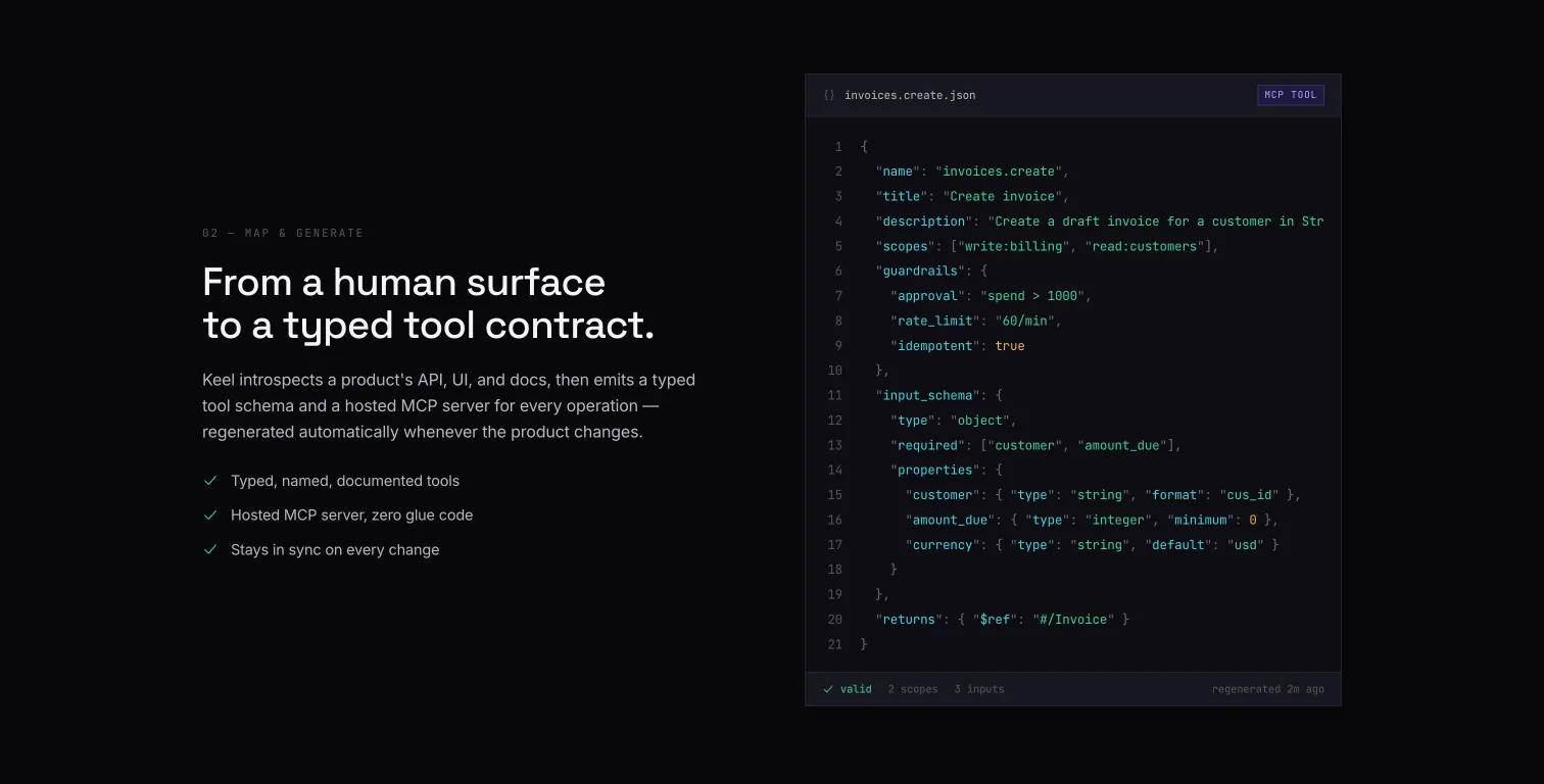 Keel: Keel : un concept d'infrastructure agent-native pour les produits SaaS