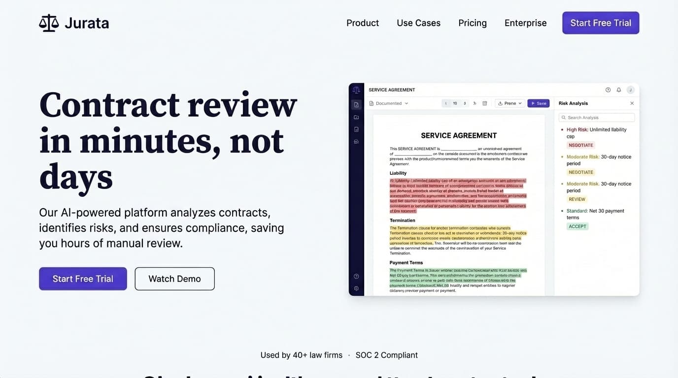 AI-Powered Contract Review Platform for Legal Teams